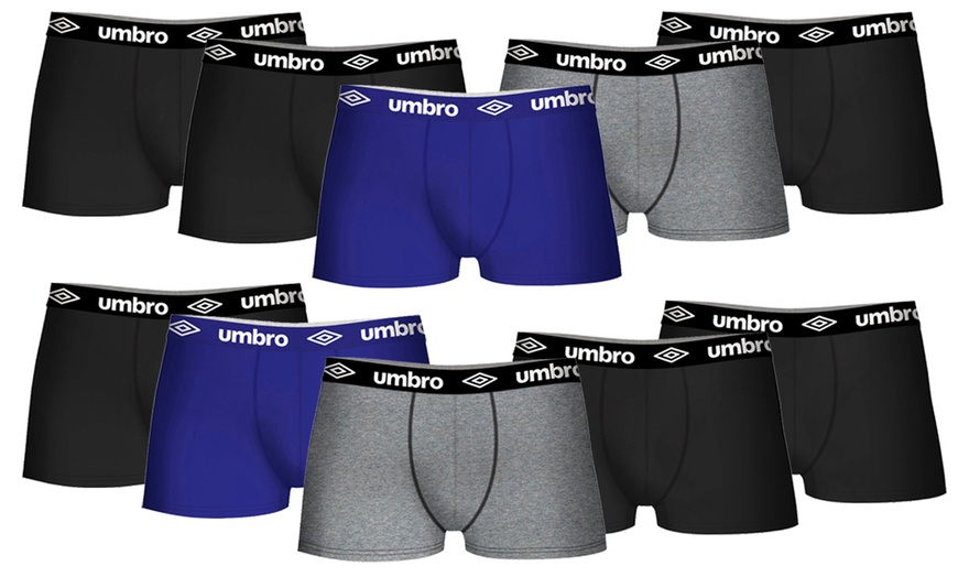 Image 3: 10er-Set Umbro Herren-Boxershorts aus 100% Baumwolle