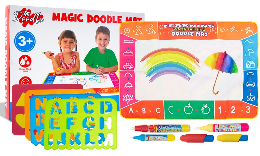 Image 10: Magic Doodle Mat Set