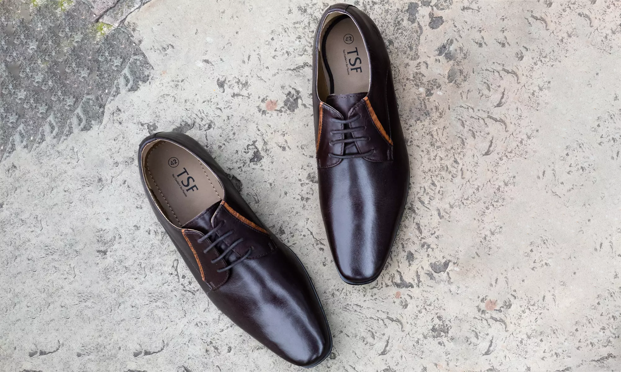 Derbies en cuir à lacets - Second Medium