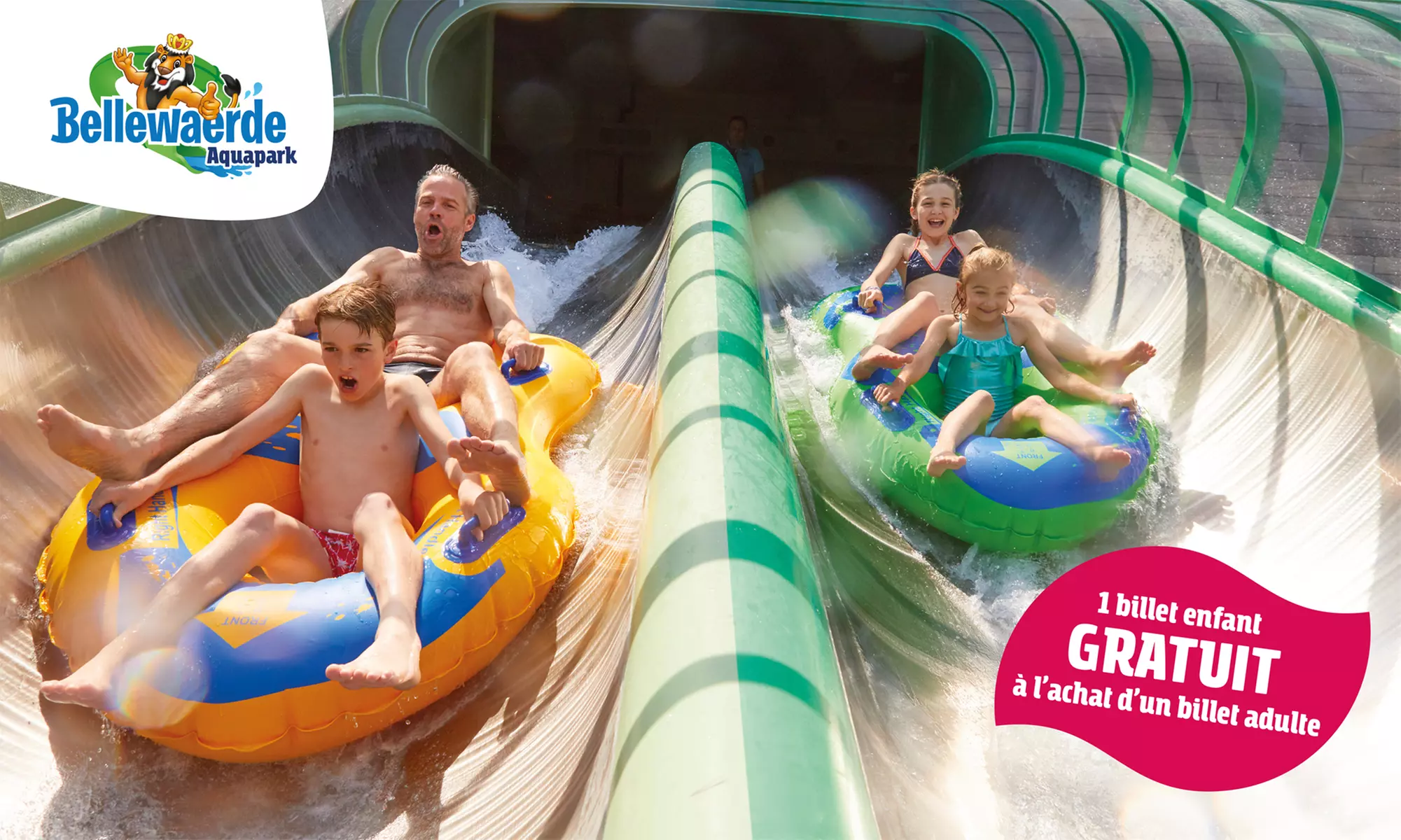 Une journée tropicale à Bellewaerde Aquapark