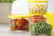 Glass Storage Bowl Set with Lids (4-Pack) - Second Medium