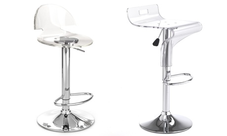 Set di 2 sgabelli da bar disponibili in 2 modelli