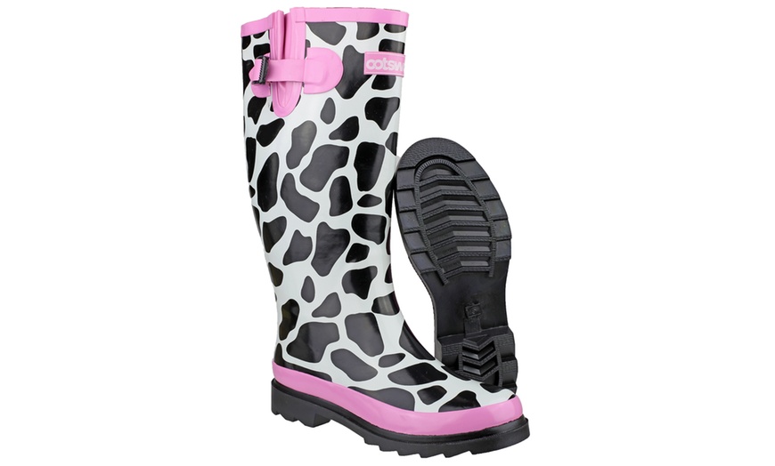 Image 5: Ladies' Patterned Wellies