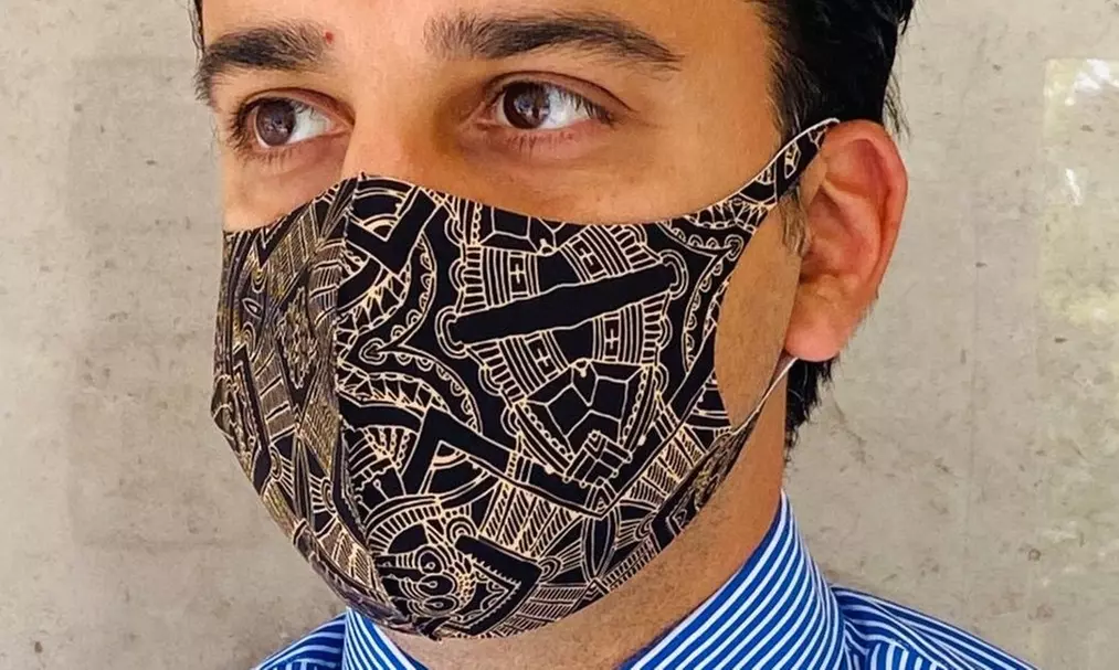 Designer-Stoffmaske / Schutzmaske