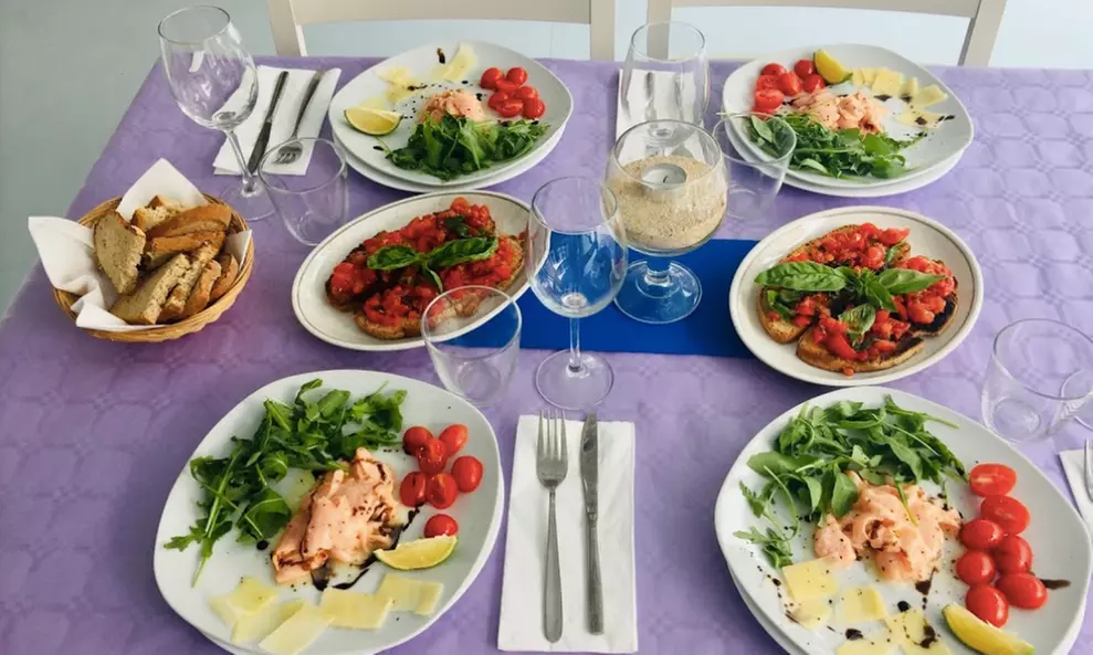 ¡Descubre el sabor del Mediterráneo! ¡Cocina italiana para 2 o 4!