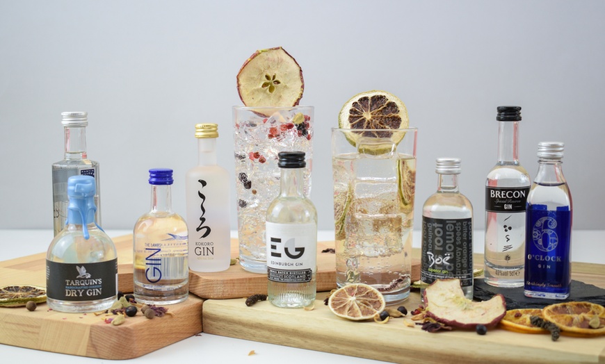 Image 1: British Gin Tasting Set