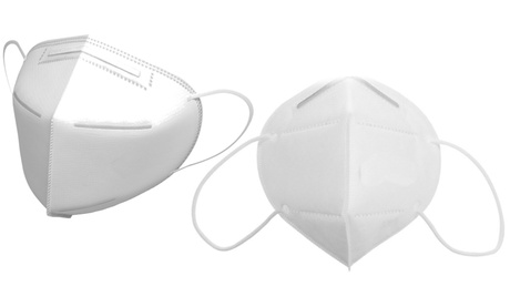 4 o 10 mascherine viso monouso in cotone