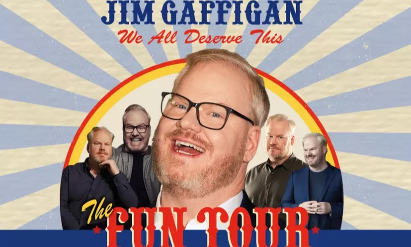 Jim Gaffigan: The Fun Tour on August 17 at 7:30 p.m. - Primary Image