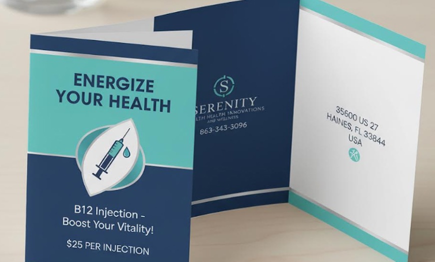 Image 3: Energize with B-12: Choose from 2, 4, 8, or 12 Injections