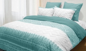 Ramesses Elite Boho Three-Piece Bamboo Blend Comforter Set