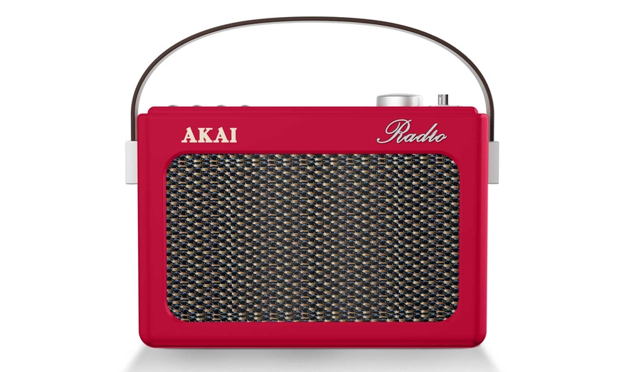 Image 15: Akai Retro-Style DAB Radio