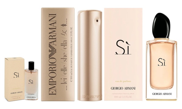 Armani she shops superdrug