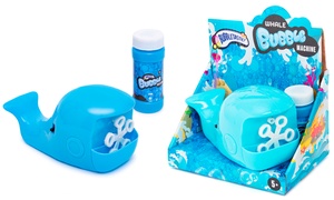 One or Two Novelty Bubble Machine Whales