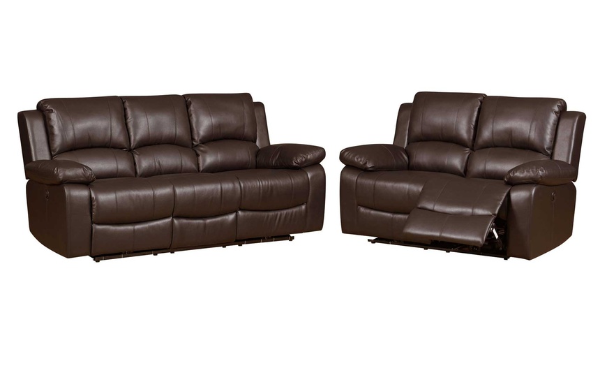 Image 2: Daytona Reclining Sofa Set