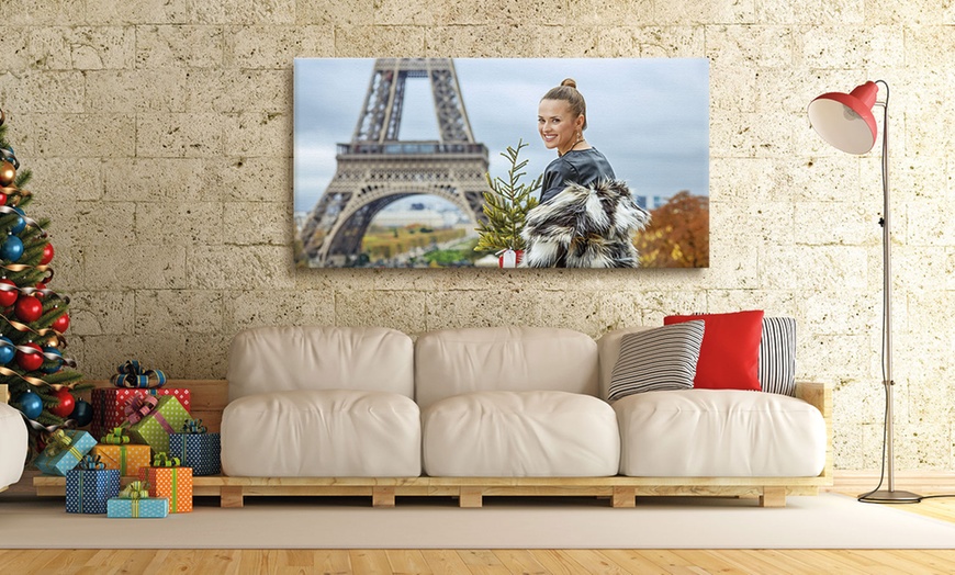 Image 1: Panoramic Canvas Print