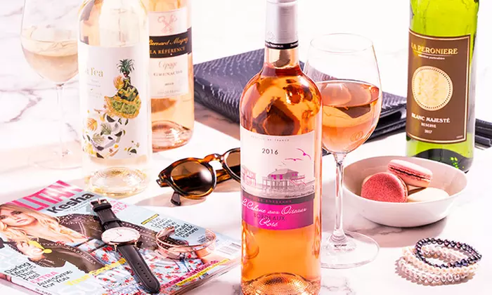 12 Bottles of Rosé & White Wine plus One-Year Subscription to Cosmopolitan from Wine Insiders ($86.01 Off) - Second Medium