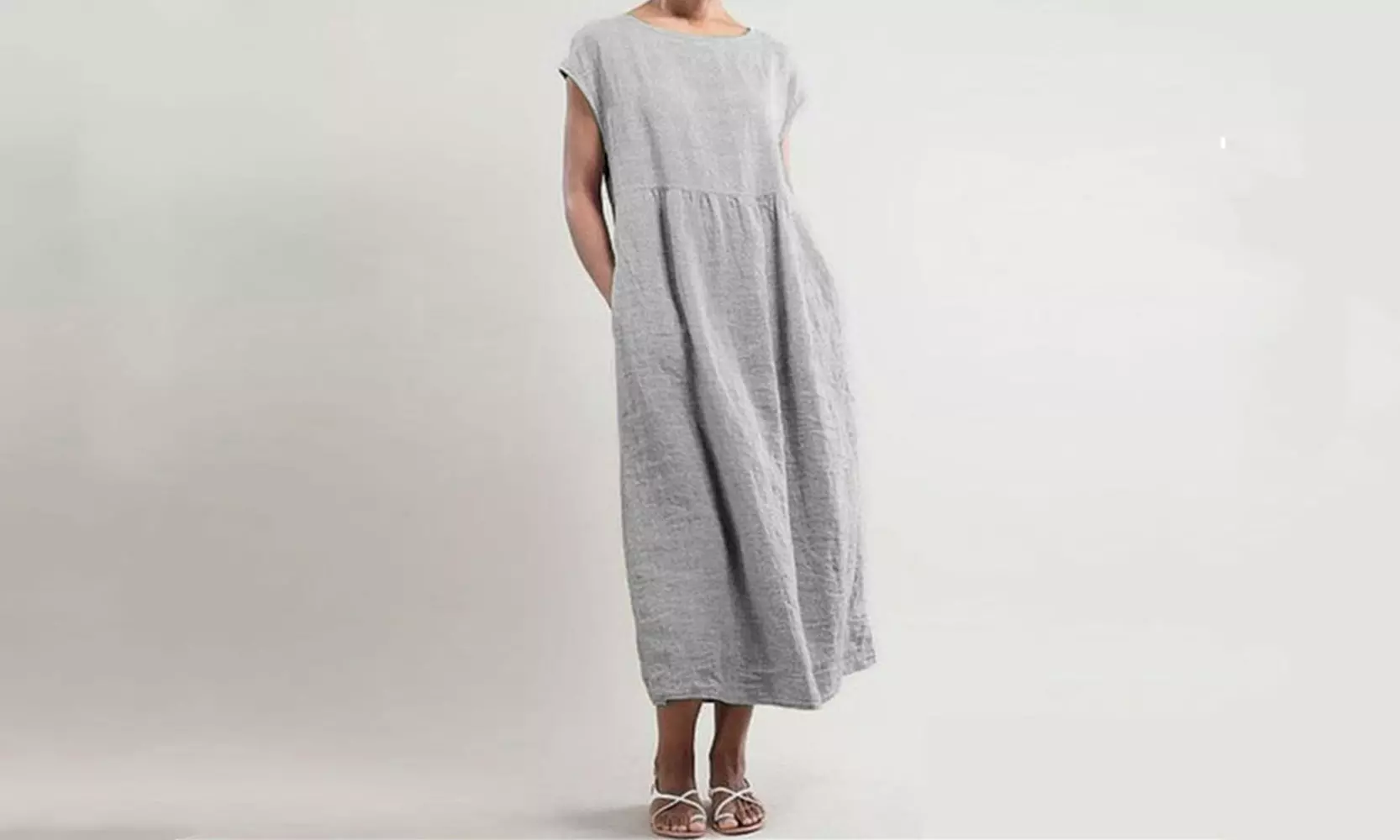 Women's Cotton Sleeveless Dress