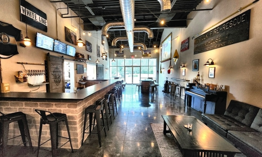 Private event space with AV support for 50 guests