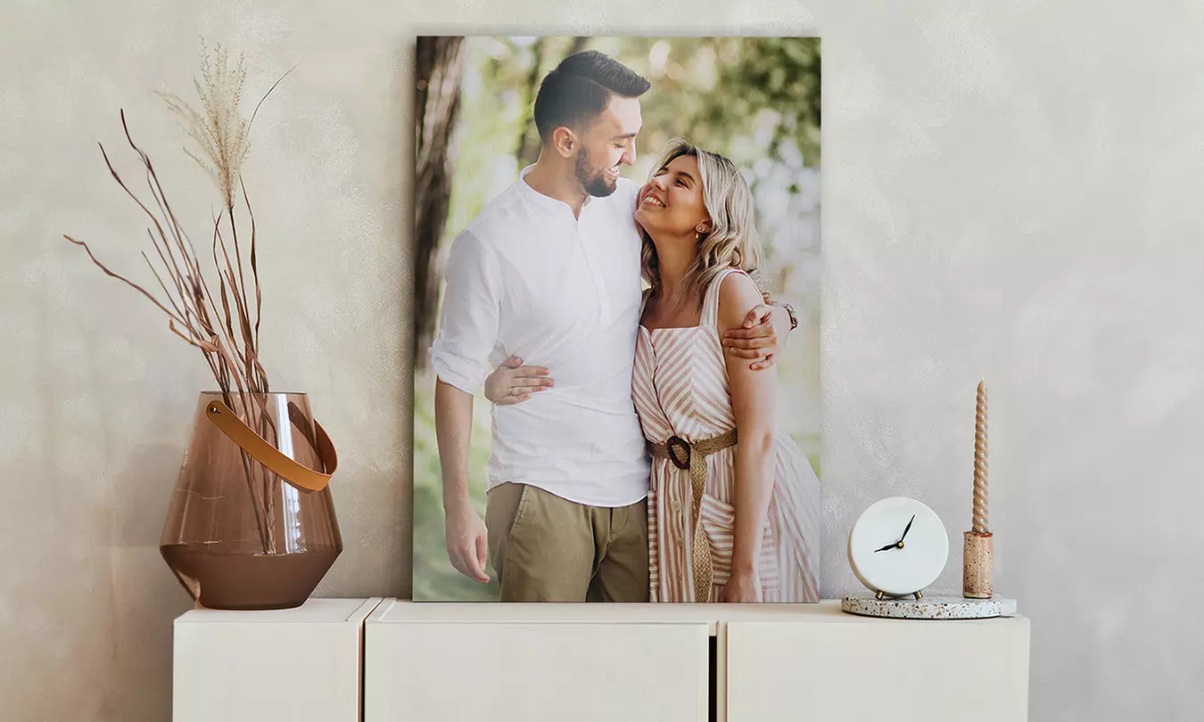 Foto auf Aluminium in verschiedenen Größen