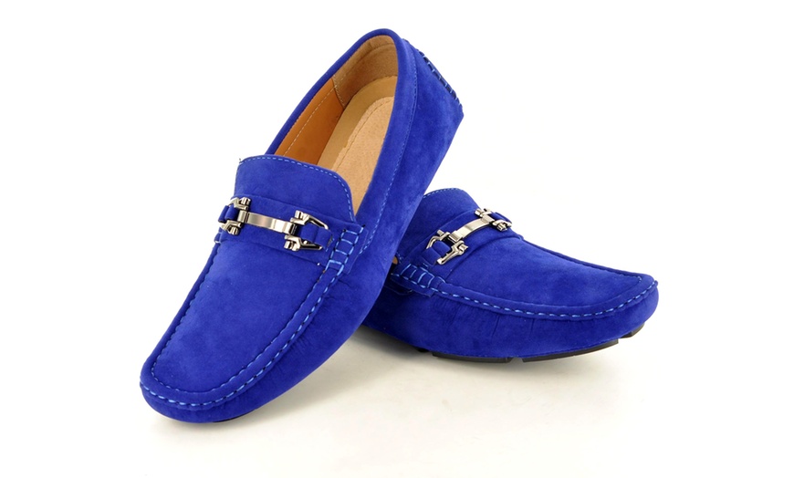 Image 10: Men's Casual Loafers with Buckle