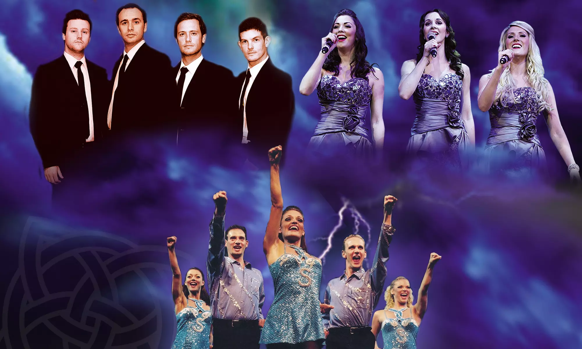 Dublin's Irish Tenors & The Celtic Ladies featuring Irish Dance Stars (Through December 31) - Primary Image
