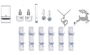 Jewellery Christmas Crackers made with Crystals from Swarovski®