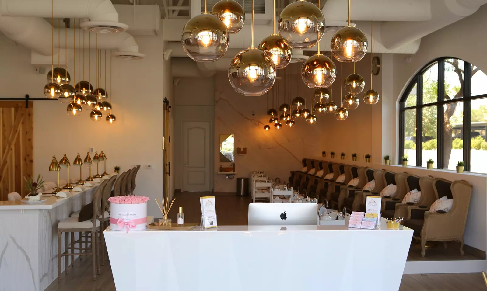 Prestige Signature or Deluxe Mani-Pedi at Prestige Nail Boutique (Up to 49% Off) - Primary Image