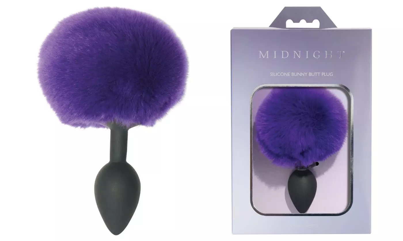 Midnight Bunny Butt Plug. Multiple Styles Available. - Second Medium