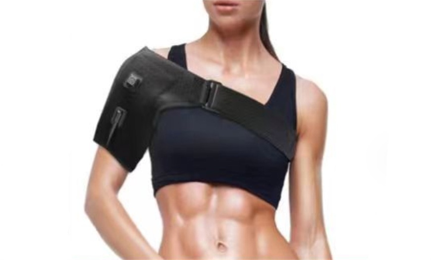 Image 3: Electric Heated Shoulder Warming Pad