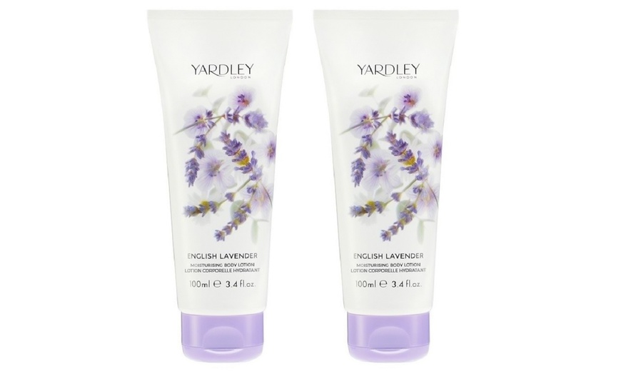 Image 1: Two Yardley Lavender Lotions