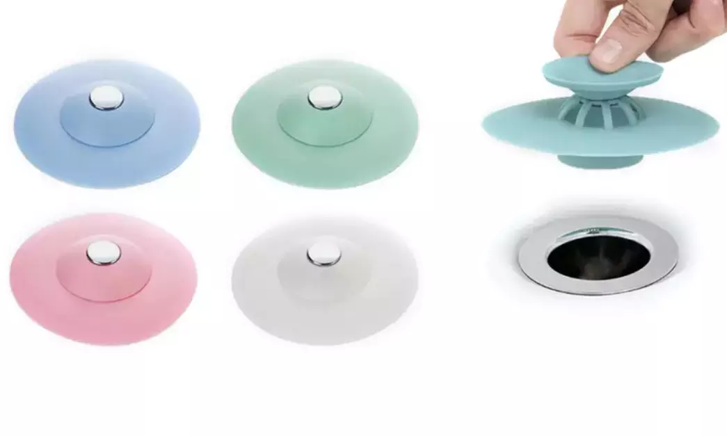 1, 2 of 3 badkuip afvoerstoppen - Primary Image