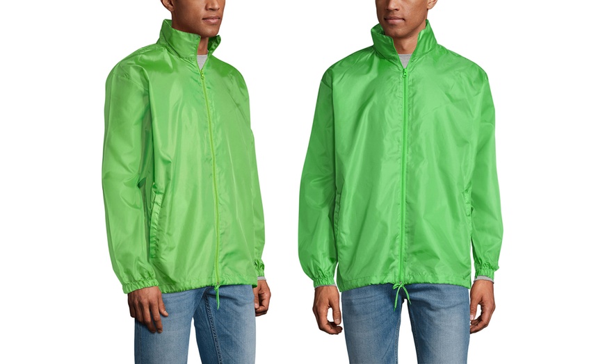 Image 8: Unisex Waterproof Wind Jacket