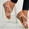Image 16: Women's Floral Wedge Sandals