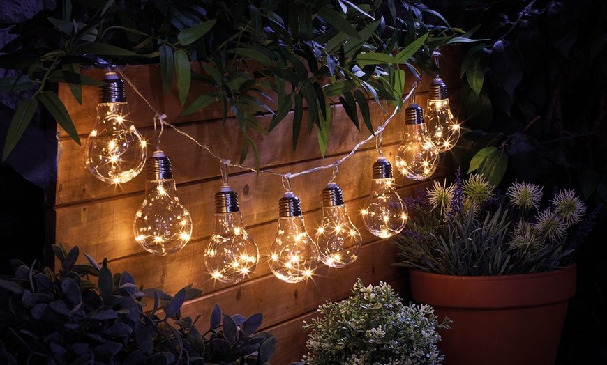 Image 1: Decorative Bulb String Lights