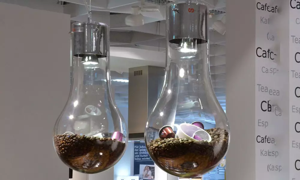 s.LUCE Pendelleuchte mit Schauzylinder aus Chrom in dem Modell nach Wahl - Primary Image