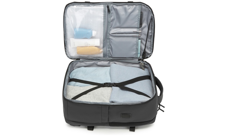 Image 22: KONO PVC Coated Water-Resistant Backpack Travel Business Laptop Bag