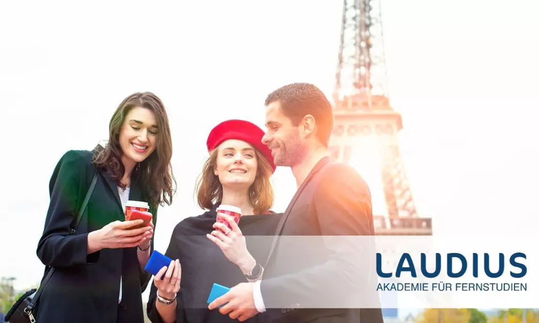 Online-Sprachkurs Französisch für Anfänger, optional mit Fernlehrerbetreuung, von Laudius (bis zu 86% sparen*) - Primary Image