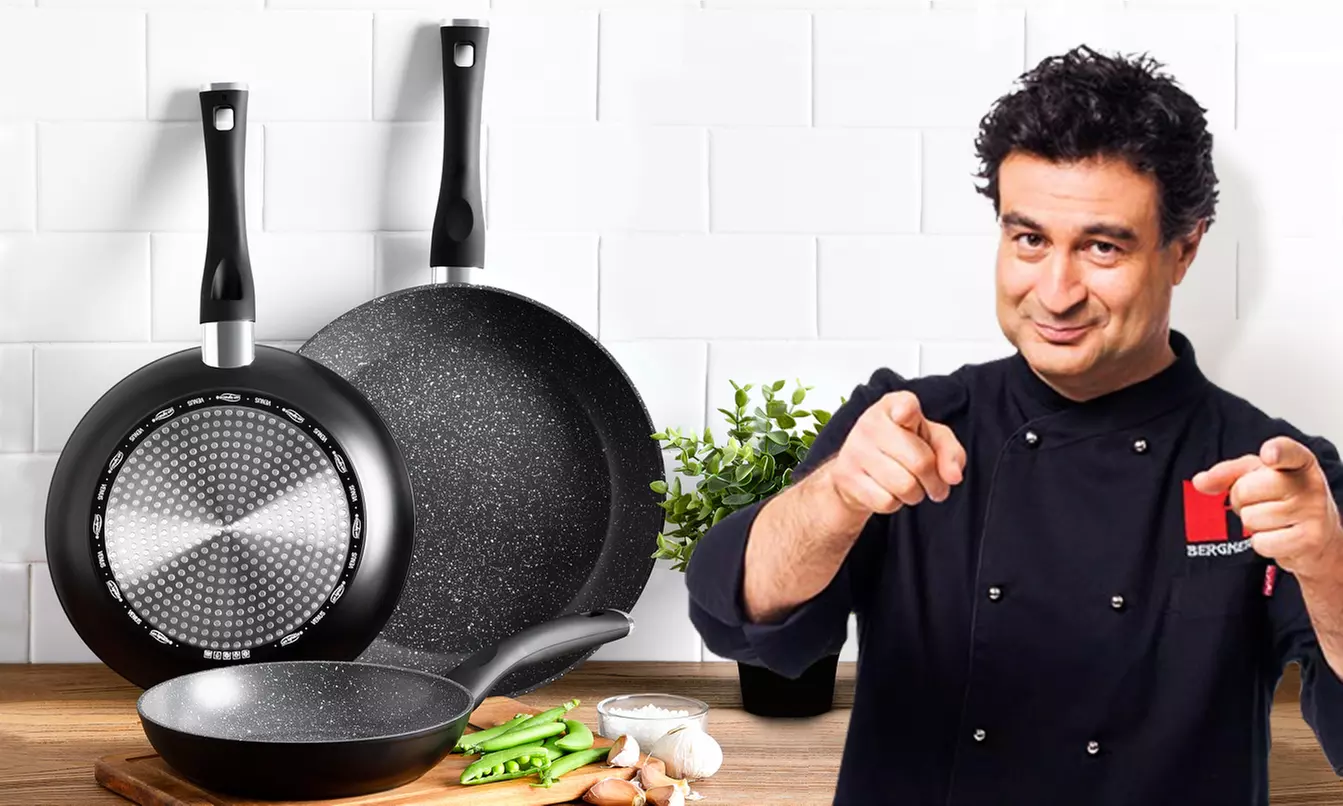 Set de 3 poêles à frire San Ignacio de la collection Venus black en aluminium forgé - Primary Image