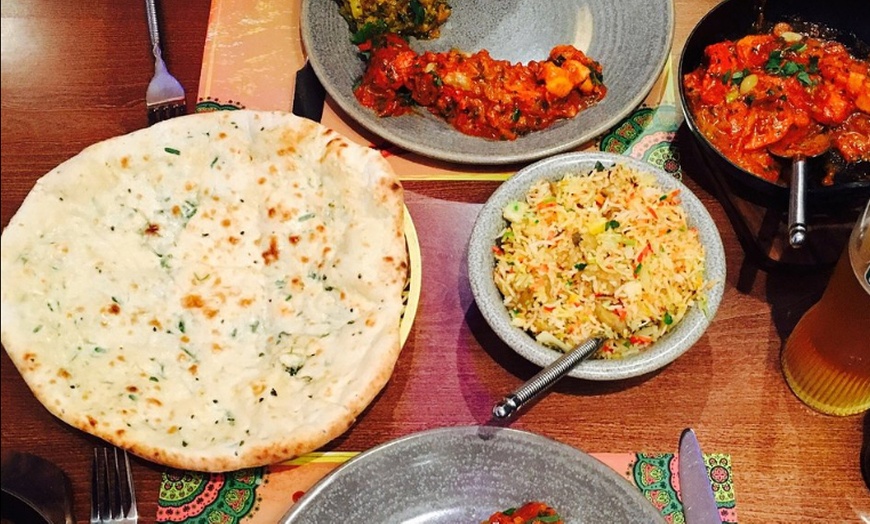 Image 2: Two-Course Indian Meal with Sides