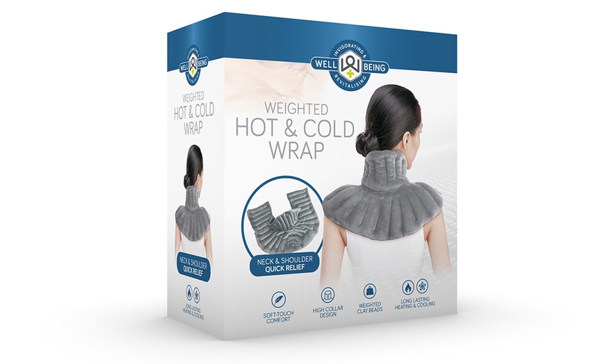 Image 4: Wellbeing Weighted Hot and Cold Wrap