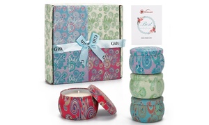 Four-Piece Scented Candle Set