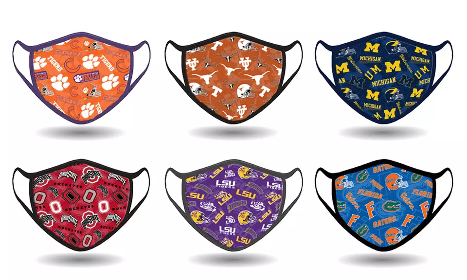 NCAA Reusable Cotton Face Mask (2-Pack) - Primary Image