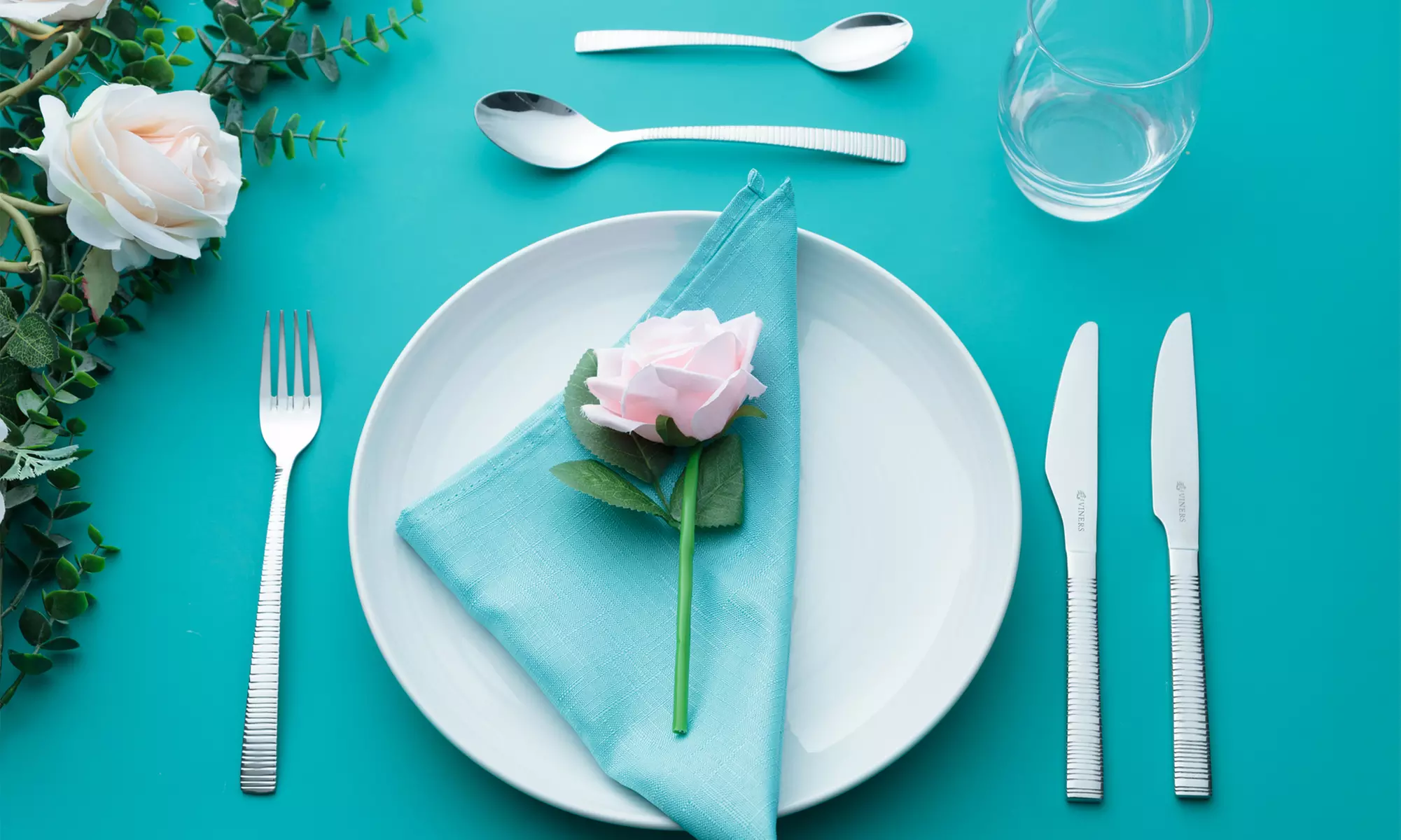 Viners One or Two 16-Piece Cutlery Sets with Four Steak Knives - Primary Image