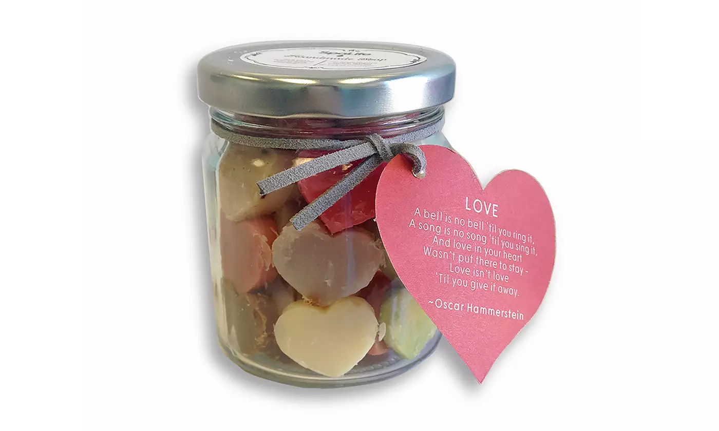 My Spa Life Assorted Natural Mini Soaps in a Jar - Second Medium