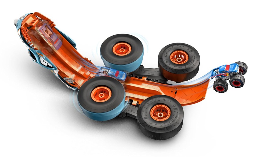 Image 3: Hot Wheels ferngesteuerter Monster-Truck Rhinomite RC