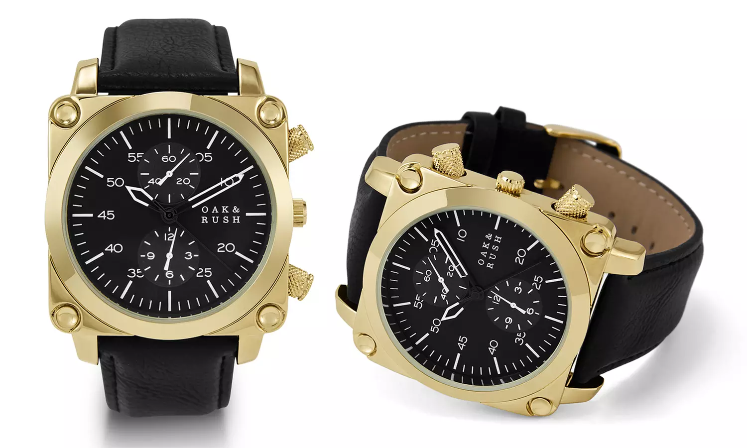 Oak & Rush 1667 Men's Pilot Watch | Groupon Exclusive - Primary Image