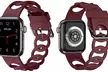 Get Stylish with Waloo Silicone Link Looped Band For Apple Watch - Black, White, Calm Blue & More (Up to 50%Off) - Second Medium