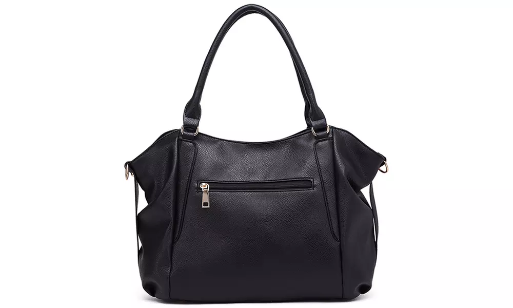 PU Leather Hobo Shoulder Bag Tote Bag