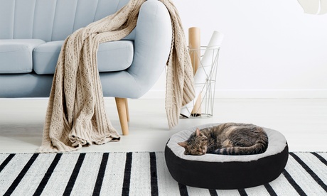 Cuccia imbottita per cani e gatti, disponibile in 4 colori