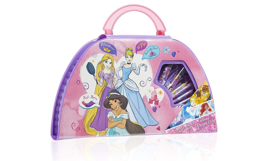 Image 7: Sambro Frozen 2 or Princess Carry Along Art Case